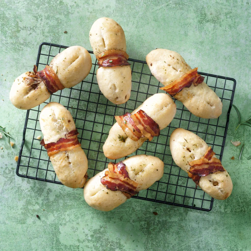 Panini alla pancetta e cipolla