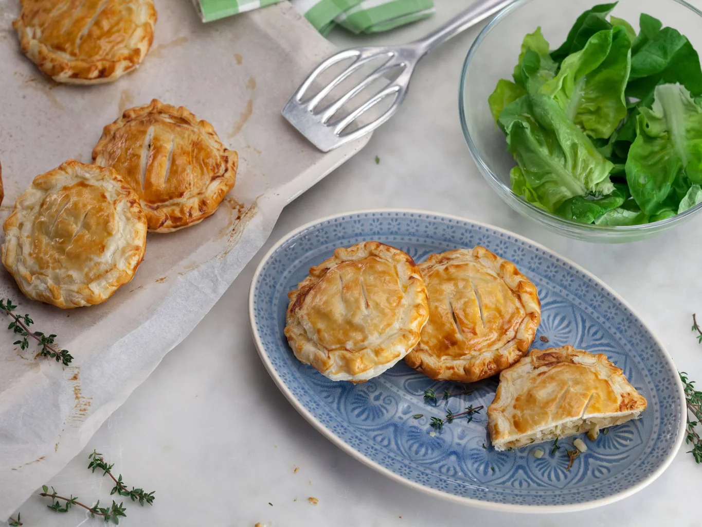 Pies au gruyère et à la poire