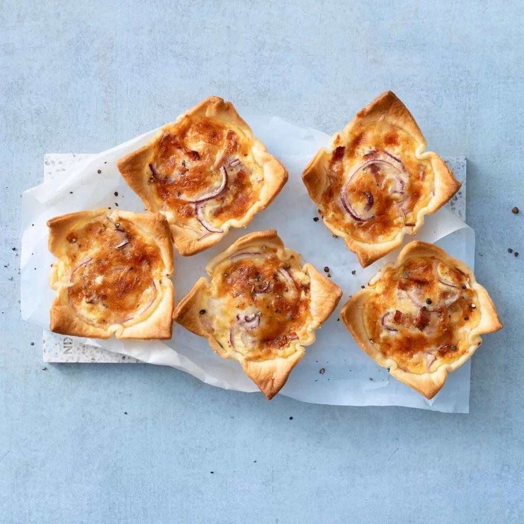 Ramequins au fromage et au lard