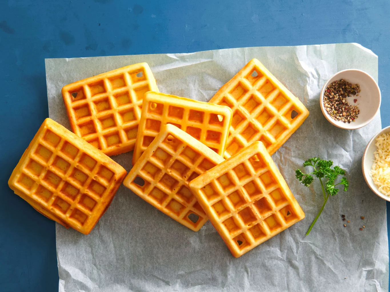 Waffle salati classici