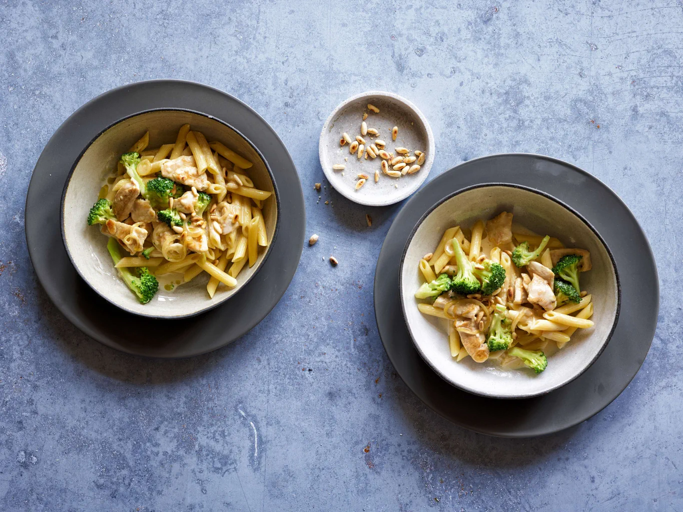Penne aux brocolis et au poulet