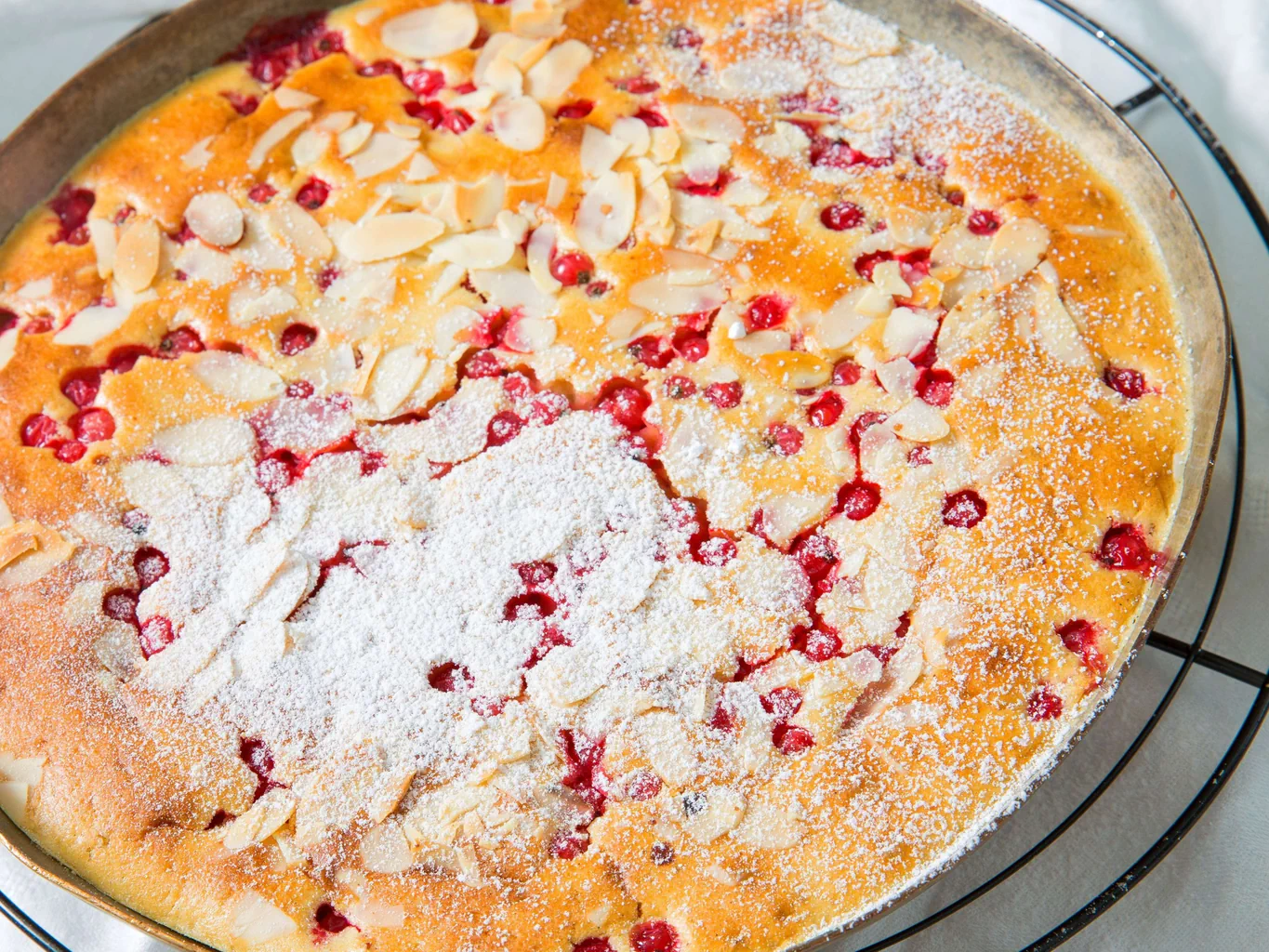 Johannisbeer-Clafoutis
