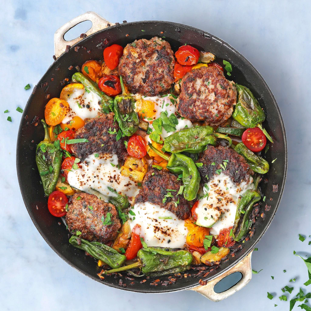 Hackfleischpfanne mit Pimientos